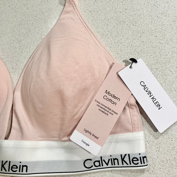 Calvin Klein Large Bralettes 3 Pkg Size Large - Picture 8 of 11